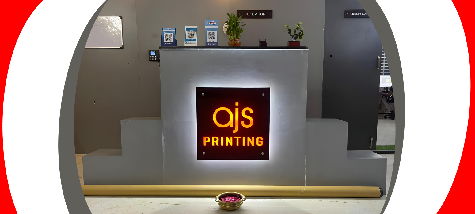 Professional Reception Office Signage